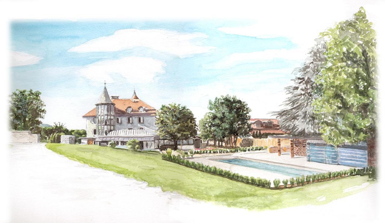 Chateau Brachet Gresy-sur-Aix Exterior photo